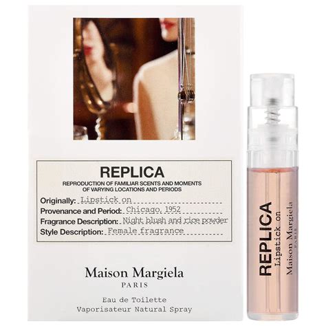 replica lipstick on perfume review|Positive Reviews of Replica Lipstick On by Martin Margiela.